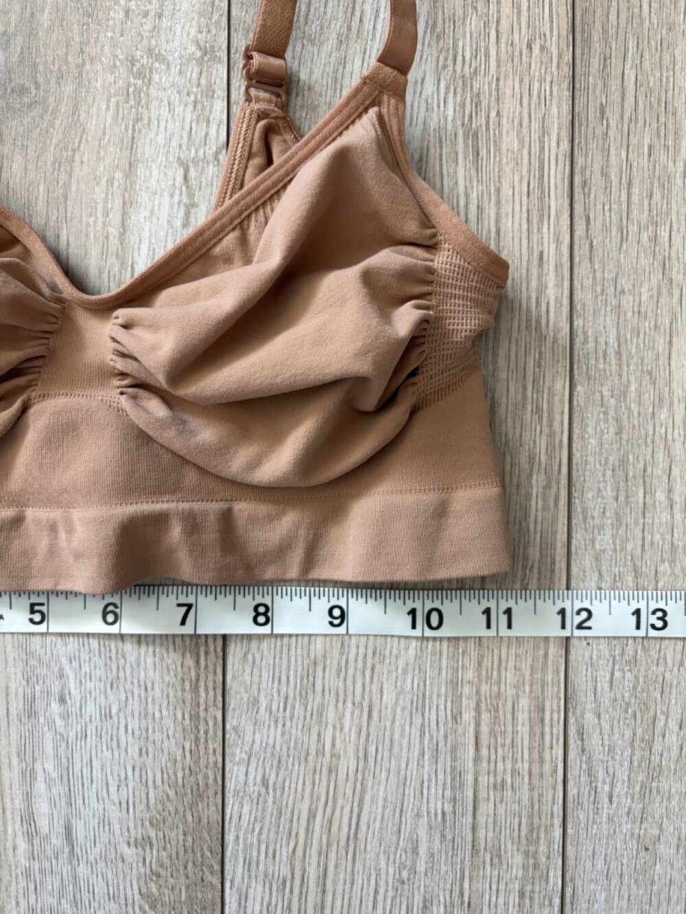 SKIMS Seamless Sculpt Bralette Neutral Tan Womens 2XL/3XL Minimalist Compression - Picture 4 of 8